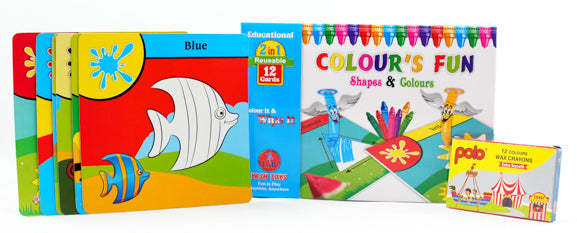 Color it and Wipe it - 12 reusable coloring sheets for kids.